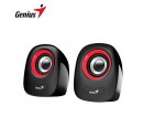 PARLANTE GENIUS SP-Q160 USB POWER 6W RED (PN 31730027401)